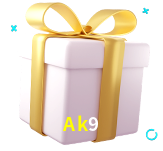 Receba seus bônus de boas-vindas no Ak9